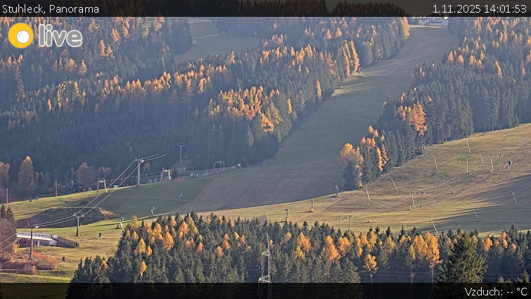 Stuhleck - Panorama - 1.11.2025 v 14:01 Stuhleck - Panorama - 1.11.2025 v 14:01