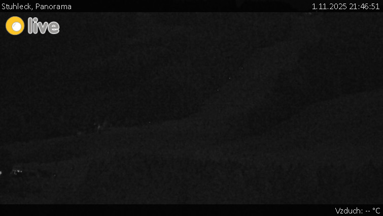 Stuhleck - Panorama - 1.11.2025 v 21:46 Stuhleck - Panorama - 1.11.2025 v 21:46