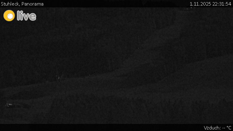 Stuhleck - Panorama - 1.11.2025 v 22:31 Stuhleck - Panorama - 1.11.2025 v 22:31