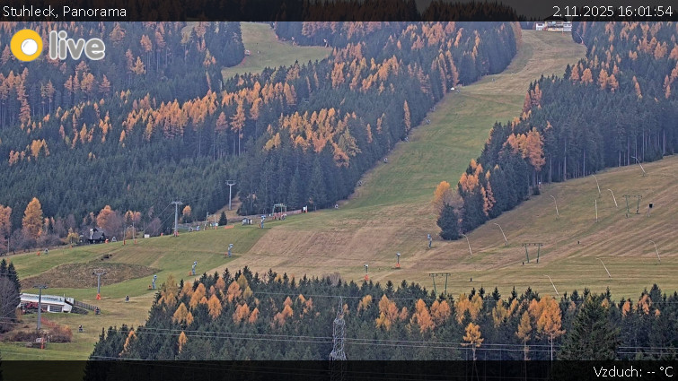 Stuhleck - Panorama - 2.11.2025 v 16:01 Stuhleck - Panorama - 2.11.2025 v 16:01