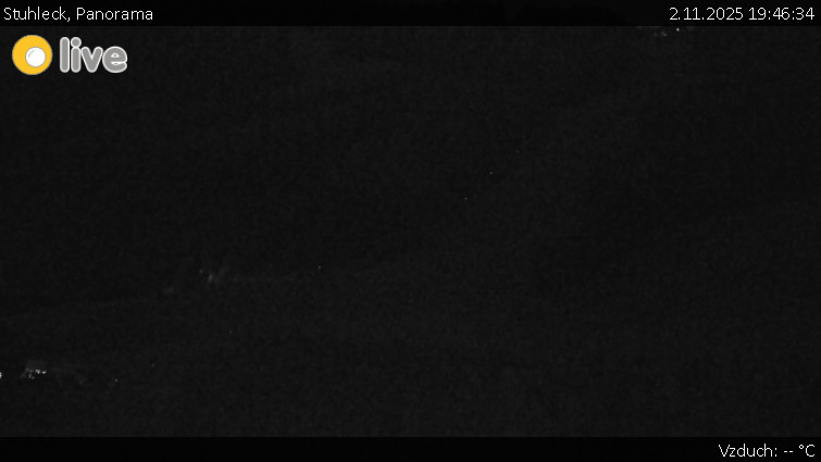 Stuhleck - Panorama - 2.11.2025 v 19:46 Stuhleck - Panorama - 2.11.2025 v 19:46