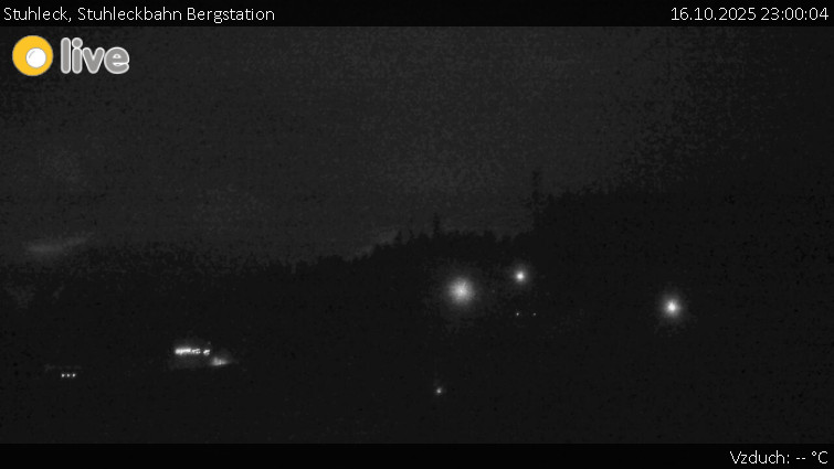 Stuhleck - Stuhleckbahn Bergstation - 16.10.2025 v 23:00 Stuhleck - Stuhleckbahn Bergstation - 16.10.2025 v 23:00