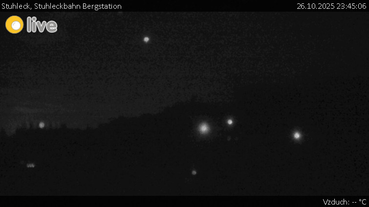 Stuhleck - Stuhleckbahn Bergstation - 26.10.2025 v 23:45 Stuhleck - Stuhleckbahn Bergstation - 26.10.2025 v 23:45