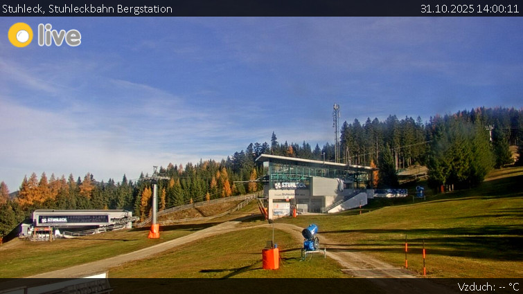 Stuhleck - Stuhleckbahn Bergstation - 31.10.2025 v 14:00 Stuhleck - Stuhleckbahn Bergstation - 31.10.2025 v 14:00