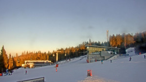 Stuhleck - Stuhleckbahn Bergstation - 22.1.2026 v 16:15 Stuhleck - Stuhleckbahn Bergstation - 22.1.2026 v 16:15