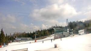 Stuhleck - Stuhleckbahn Bergstation - 12.3.2026 v 10:45 Stuhleck - Stuhleckbahn Bergstation - 12.3.2026 v 10:45