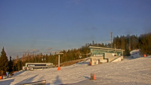 Stuhleck - Stuhleckbahn Bergstation - 12.3.2026 v 16:45 Stuhleck - Stuhleckbahn Bergstation - 12.3.2026 v 16:45