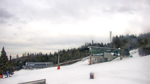 Stuhleck - Stuhleckbahn Bergstation - 16.3.2026 v 17:15 Stuhleck - Stuhleckbahn Bergstation - 16.3.2026 v 17:15