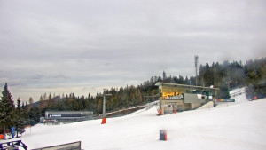 Stuhleck - Stuhleckbahn Bergstation - 16.3.2026 v 17:30 Stuhleck - Stuhleckbahn Bergstation - 16.3.2026 v 17:30