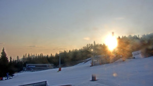 Stuhleck - Stuhleckbahn Bergstation - 24.3.2026 v 06:45 Stuhleck - Stuhleckbahn Bergstation - 24.3.2026 v 06:45