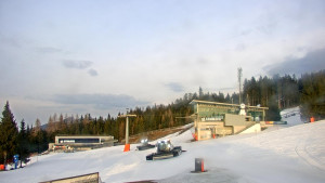 Stuhleck - Stuhleckbahn Bergstation - 24.3.2026 v 17:30 Stuhleck - Stuhleckbahn Bergstation - 24.3.2026 v 17:30