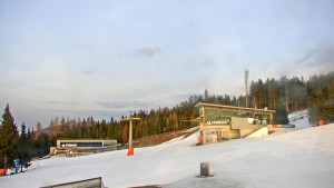 Stuhleck - Stuhleckbahn Bergstation - 24.3.2026 v 17:45 Stuhleck - Stuhleckbahn Bergstation - 24.3.2026 v 17:45