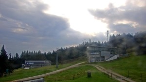 Stuhleck - Górna stacja kolejki Stuhleckbahn - 8.8.2026 v 07:45 Stuhleck - Górna stacja kolejki Stuhleckbahn - 8.8.2026 v 07:45