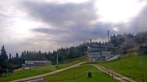 Stuhleck - Górna stacja kolejki Stuhleckbahn - 8.8.2026 v 08:45 Stuhleck - Górna stacja kolejki Stuhleckbahn - 8.8.2026 v 08:45