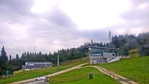 Stuhleck - Górna stacja kolejki Stuhleckbahn - 8.8.2026 v 10:45 Stuhleck - Górna stacja kolejki Stuhleckbahn - 8.8.2026 v 10:45