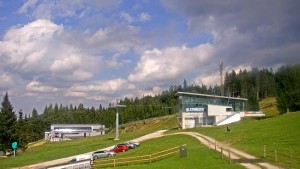 Stuhleck - Górna stacja kolejki Stuhleckbahn - 8.8.2026 v 15:45 Stuhleck - Górna stacja kolejki Stuhleckbahn - 8.8.2026 v 15:45