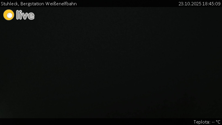 Stuhleck - Bergstation Weißenelfbahn - 23.10.2025 v 18:45 Stuhleck - Bergstation Weißenelfbahn - 23.10.2025 v 18:45