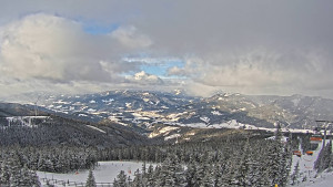 Stuhleck - Bergstation Weißenelfbahn - 10.1.2026 v 12:30 Stuhleck - Bergstation Weißenelfbahn - 10.1.2026 v 12:30
