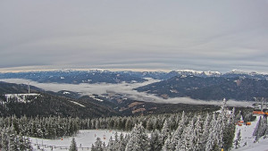 Stuhleck - Bergstation Weißenelfbahn - 12.2.2026 v 10:15 Stuhleck - Bergstation Weißenelfbahn - 12.2.2026 v 10:15