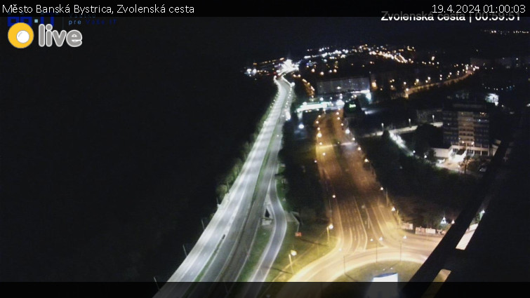 Město Banská Bystrica - Zvolenská cesta - 19.4.2024 v 01:00