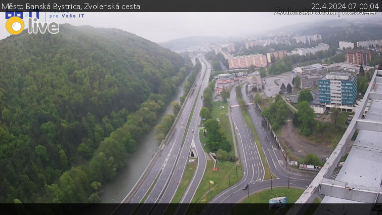 Město Banská Bystrica - Zvolenská cesta - 20.4.2024 v 07:00