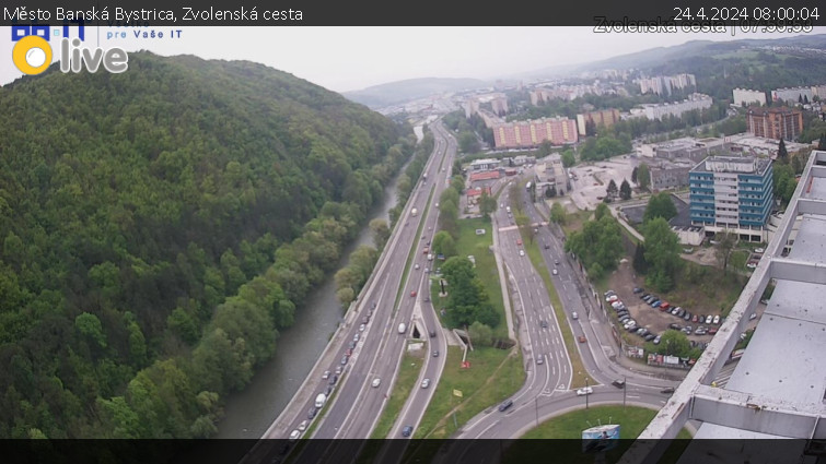 Město Banská Bystrica - Zvolenská cesta - 24.4.2024 v 08:00