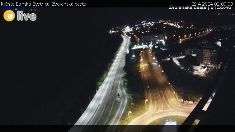 Město Banská Bystrica - Zvolenská cesta - 29.4.2024 v 02:00