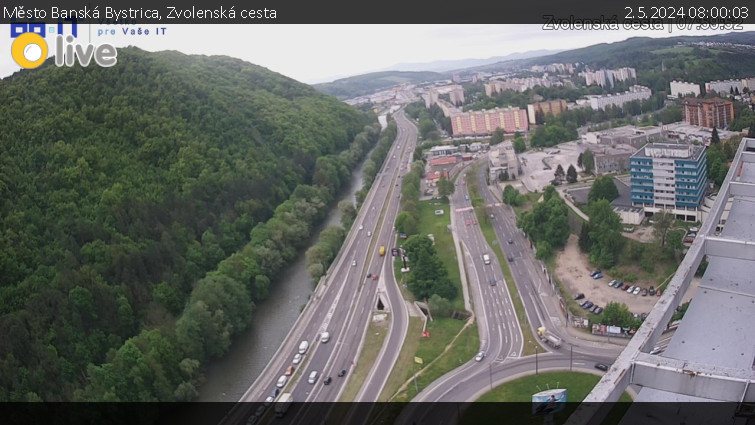 Město Banská Bystrica - Zvolenská cesta - 2.5.2024 v 08:00
