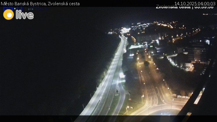 Město Banská Bystrica - Zvolenská cesta - 14.10.2025 v 04:00 Město Banská Bystrica - Zvolenská cesta - 14.10.2025 v 04:00