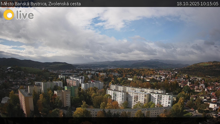 Město Banská Bystrica - Zvolenská cesta - 18.10.2025 v 10:15 Město Banská Bystrica - Zvolenská cesta - 18.10.2025 v 10:15
