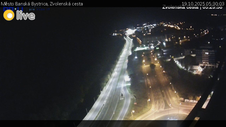 Město Banská Bystrica - Zvolenská cesta - 19.10.2025 v 05:30 Město Banská Bystrica - Zvolenská cesta - 19.10.2025 v 05:30