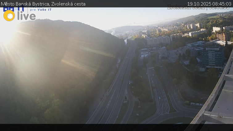 Město Banská Bystrica - Zvolenská cesta - 19.10.2025 v 08:45 Město Banská Bystrica - Zvolenská cesta - 19.10.2025 v 08:45