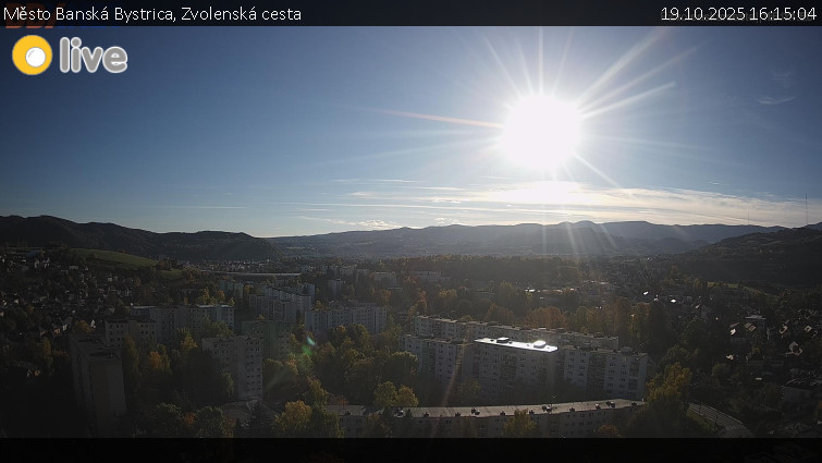 Město Banská Bystrica - Zvolenská cesta - 19.10.2025 v 16:15 Město Banská Bystrica - Zvolenská cesta - 19.10.2025 v 16:15