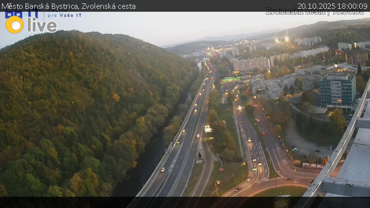 Město Banská Bystrica - Zvolenská cesta - 20.10.2025 v 18:00 Město Banská Bystrica - Zvolenská cesta - 20.10.2025 v 18:00