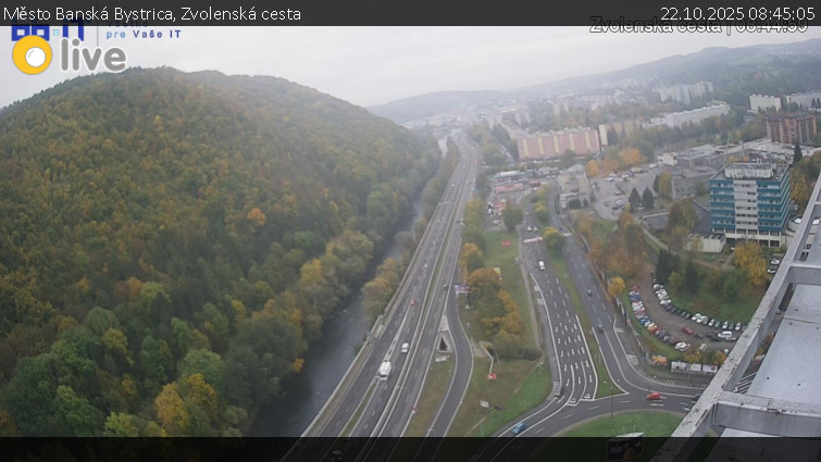 Město Banská Bystrica - Zvolenská cesta - 22.10.2025 v 08:45 Město Banská Bystrica - Zvolenská cesta - 22.10.2025 v 08:45