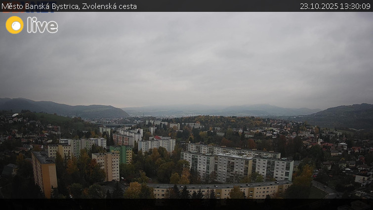 Město Banská Bystrica - Zvolenská cesta - 23.10.2025 v 13:30 Město Banská Bystrica - Zvolenská cesta - 23.10.2025 v 13:30