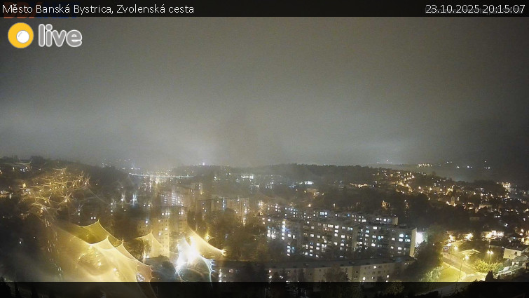 Město Banská Bystrica - Zvolenská cesta - 23.10.2025 v 20:15 Město Banská Bystrica - Zvolenská cesta - 23.10.2025 v 20:15