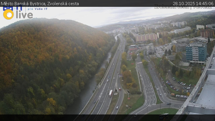 Město Banská Bystrica - Zvolenská cesta - 28.10.2025 v 14:45 Město Banská Bystrica - Zvolenská cesta - 28.10.2025 v 14:45