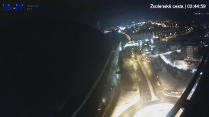 Město Banská Bystrica - Zvolenská cesta - 2.1.2026 v 03:45 Město Banská Bystrica - Zvolenská cesta - 2.1.2026 v 03:45