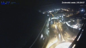 Město Banská Bystrica - Zvolenská cesta - 2.1.2026 v 05:30 Město Banská Bystrica - Zvolenská cesta - 2.1.2026 v 05:30