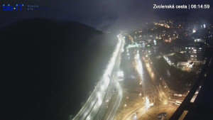 Město Banská Bystrica - Zvolenská cesta - 12.2.2026 v 06:15 Město Banská Bystrica - Zvolenská cesta - 12.2.2026 v 06:15