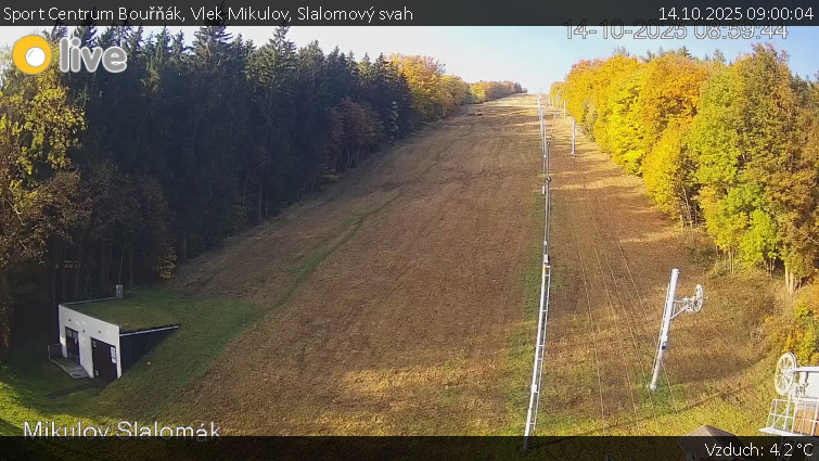Sport Centrum Bouřňák - Vlek Mikulov, Slalomový svah - 14.10.2025 v 09:00 Sport Centrum Bouřňák - Vlek Mikulov, Slalomový svah - 14.10.2025 v 09:00