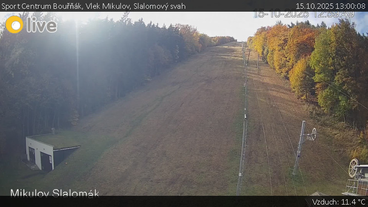 Sport Centrum Bouřňák - Vlek Mikulov, Slalomový svah - 15.10.2025 v 13:00 Sport Centrum Bouřňák - Vlek Mikulov, Slalomový svah - 15.10.2025 v 13:00