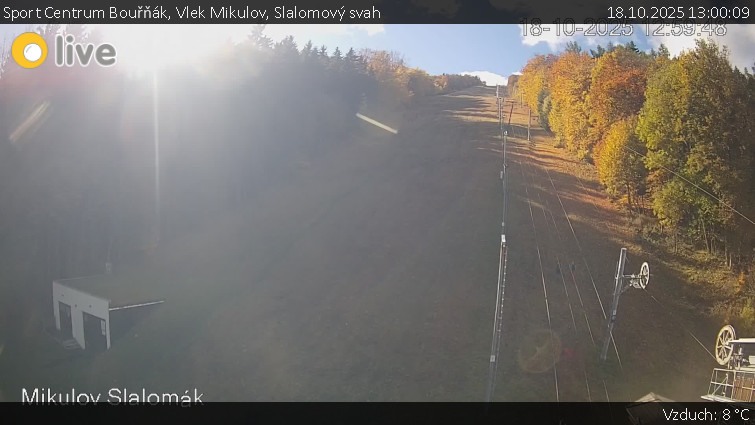Sport Centrum Bouřňák - Vlek Mikulov, Slalomový svah - 18.10.2025 v 13:00 Sport Centrum Bouřňák - Vlek Mikulov, Slalomový svah - 18.10.2025 v 13:00