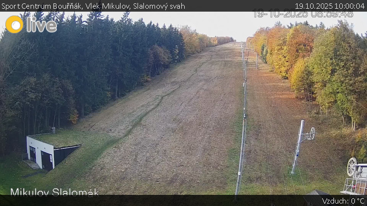 Sport Centrum Bouřňák - Vlek Mikulov, Slalomový svah - 19.10.2025 v 10:00 Sport Centrum Bouřňák - Vlek Mikulov, Slalomový svah - 19.10.2025 v 10:00