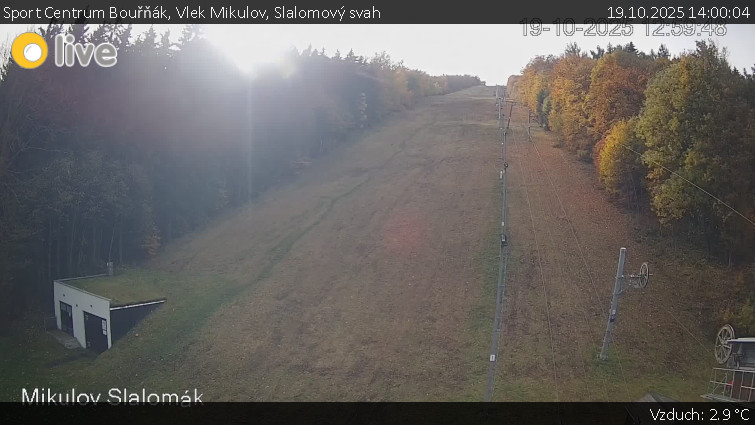 Sport Centrum Bouřňák - Vlek Mikulov, Slalomový svah - 19.10.2025 v 14:00 Sport Centrum Bouřňák - Vlek Mikulov, Slalomový svah - 19.10.2025 v 14:00
