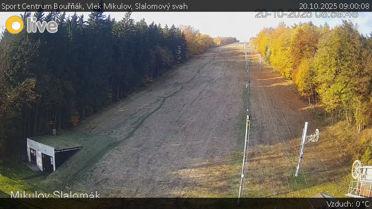 Sport Centrum Bouřňák - Vlek Mikulov, Slalomový svah - 20.10.2025 v 09:00 Sport Centrum Bouřňák - Vlek Mikulov, Slalomový svah - 20.10.2025 v 09:00