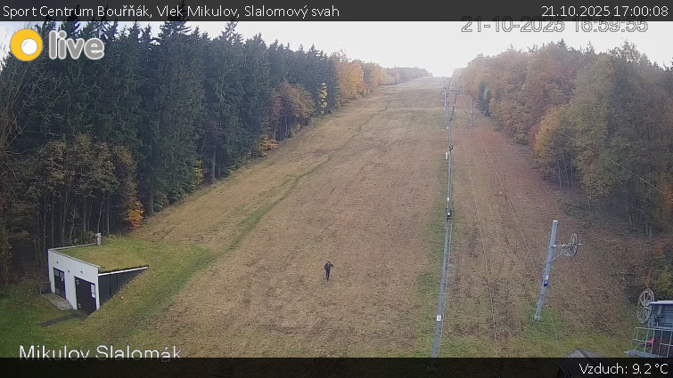 Sport Centrum Bouřňák - Vlek Mikulov, Slalomový svah - 21.10.2025 v 17:00 Sport Centrum Bouřňák - Vlek Mikulov, Slalomový svah - 21.10.2025 v 17:00