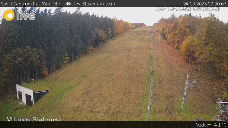 Sport Centrum Bouřňák - Vlek Mikulov, Slalomový svah - 24.10.2025 v 09:00 Sport Centrum Bouřňák - Vlek Mikulov, Slalomový svah - 24.10.2025 v 09:00