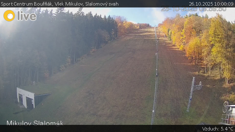 Sport Centrum Bouřňák - Vlek Mikulov, Slalomový svah - 26.10.2025 v 10:00 Sport Centrum Bouřňák - Vlek Mikulov, Slalomový svah - 26.10.2025 v 10:00